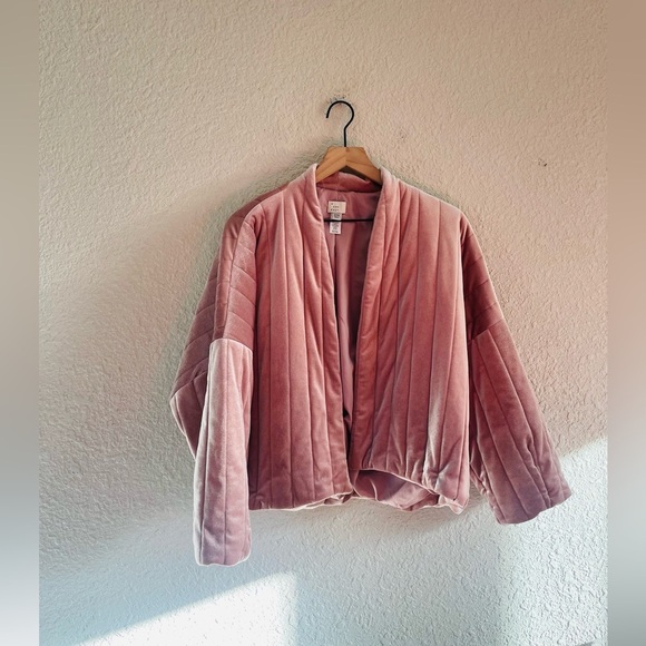 A New Day Velvett Pink Wrap Jacket - Picture 1 of 10